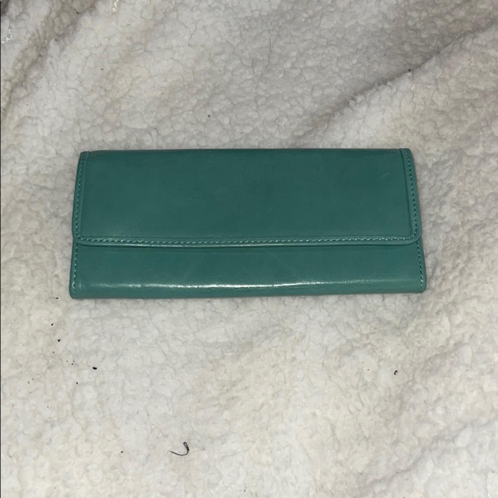 Hobo ardor continental wallet in teal